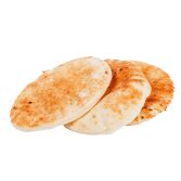 Round Arabic flatbread