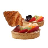 Assorted pastries with various fillings