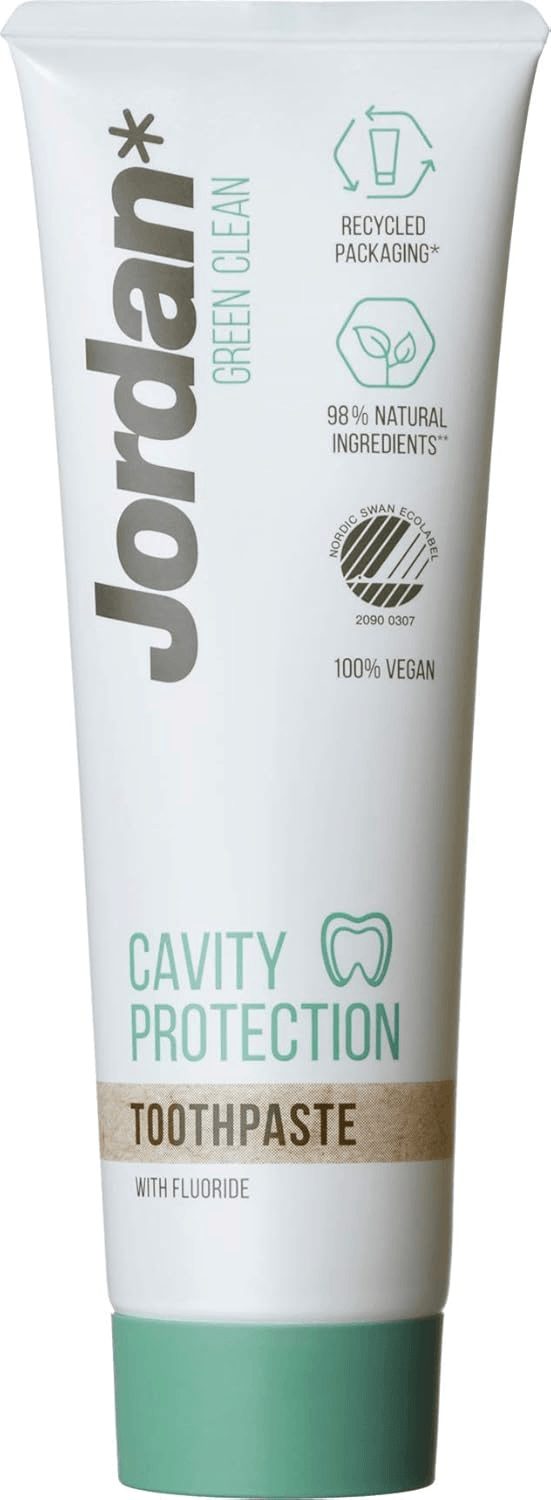 6b11991e Jordan Green Clean Cavity Protection Toothpaste 75ml - Image 1