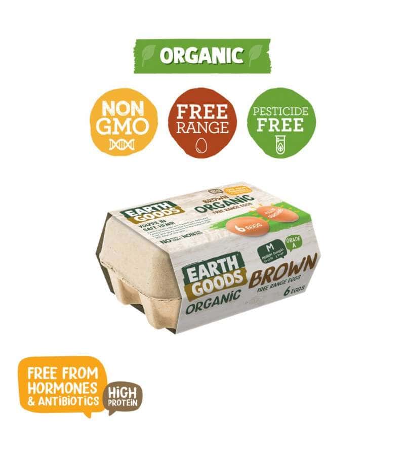 6c3bfe84 EG Organic Brown Eggs 6s - Image 1