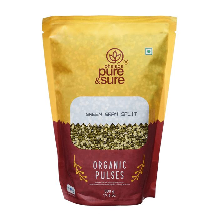 9de8fd61 PURE&SURE - Organic Green Gram Split 500GM - Image 1