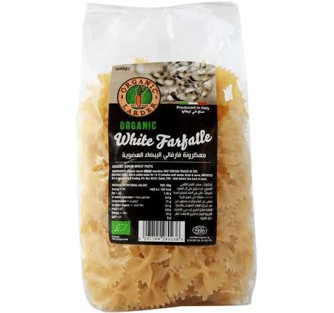 Organic White Farfalle – 500g