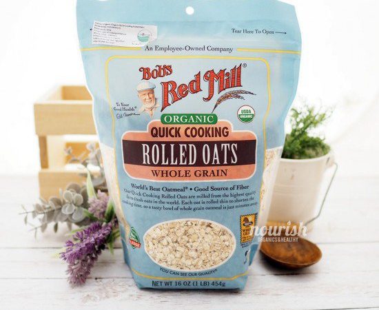 Bob’s Red Mill Organic Quick Rolled Oats 454g