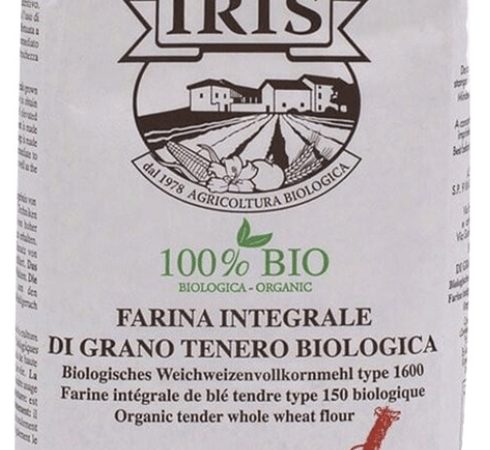 Iris Organic Soft Whole Wheat Flour – 1kg