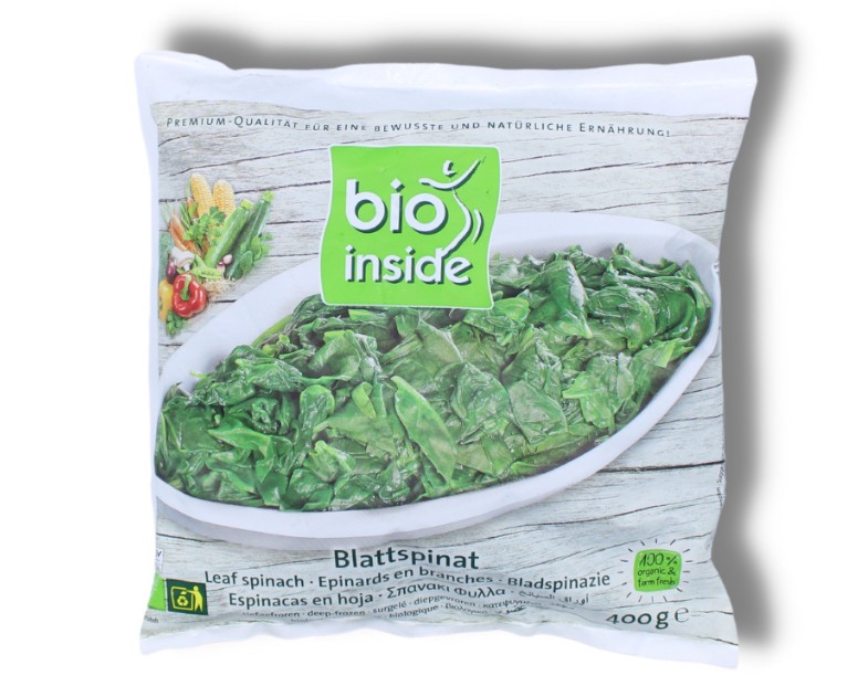 b166212c Bio Inside Organic Leaf Spinach – 400g - Image 1