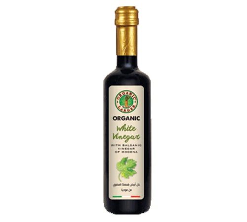 Organic Larder Vinegar White Balsamic 500ML