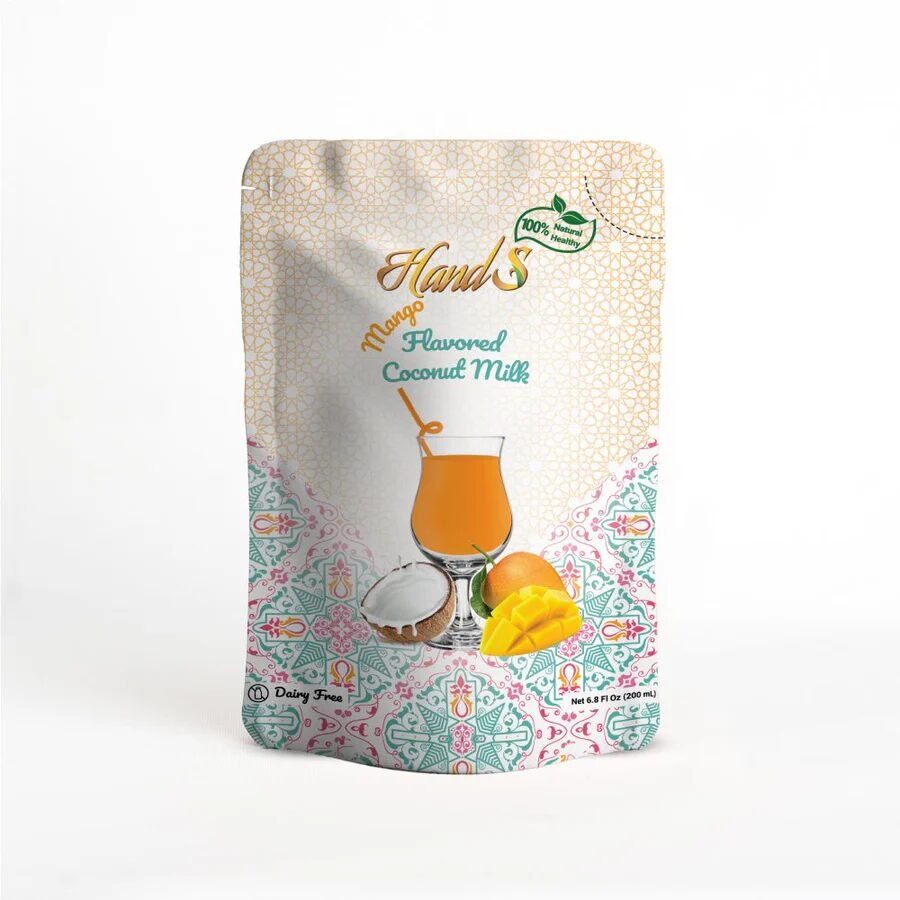image.png Hands Coconut Milk Mango Flavored 200ml - Image 1